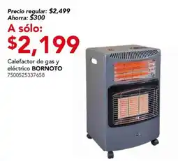 City Club Bornoto calefactory de gas y eléctrico oferta