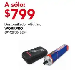 City Club Workpro destornillador eléctrico oferta