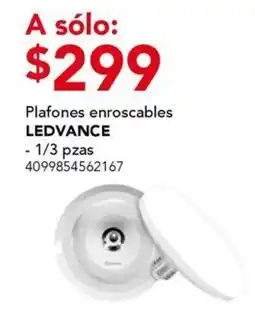 City Club LEDVANCE plafones enroscables oferta