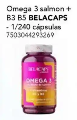City Club Belacaps omega 3 salmon + B3 B5 oferta