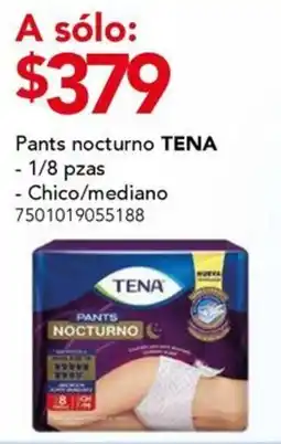 City Club Tena pants nocturna chico/mediano oferta