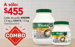 City Club Knorr calso de pollo oferta