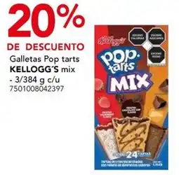 City Club Kellogg's galletas pop tarts mix oferta