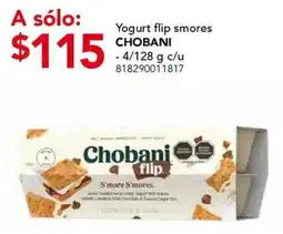 City Club Chobani yogurt flip smores oferta