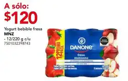 City Club MNZ yogurt bebible fresa oferta