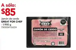 City Club Great For Chef jamón de cerdo oferta