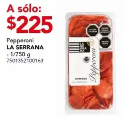 City Club La Serrana pepperoni oferta