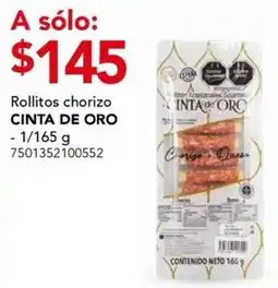 City Club Cinta oro Rollitos chorizo oferta