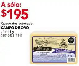 City Club Campo de oro queso deslactosado oferta