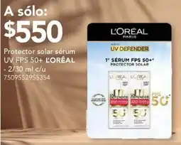 City Club L'oréal protector solar sérum uv fps 50+ oferta