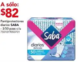 City Club Saba pantiprotectores diarios oferta