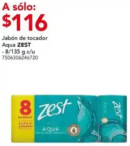 City Club Zest jabón de tocador aqua oferta