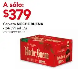 City Club Noche Buena cerveza oferta