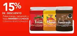 City Club Member's Choice pulpa mango, tamarindo o fresa oferta