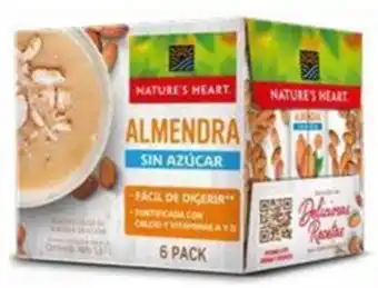 City Club Natures Heart bebida almendra sin azúcar NATURES HEART - 6/946 ml c/u 7502252486081 oferta
