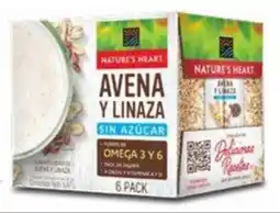 City Club Natures Heart bebida avena y linaza oferta