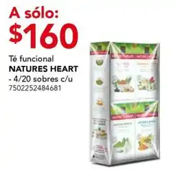 City Club Natures Heart té funcional oferta
