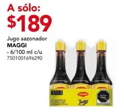 City Club Maggi jugo sazonador oferta