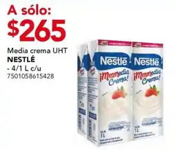 City Club Nestlé media crema UHT oferta