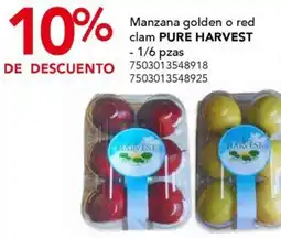 City Club Pure Harvest manzana golden o red clam oferta