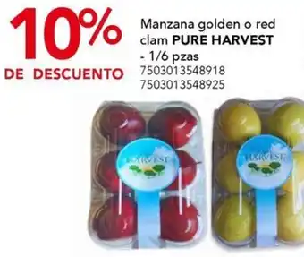 City Club Pure Harvest manzana golden o red clam oferta