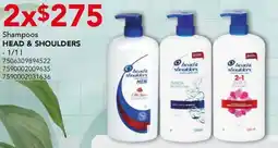 City Club Head & Shoulders shampoos oferta