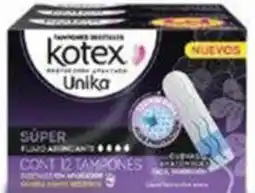 City Club Kotex tampones unika digital oferta