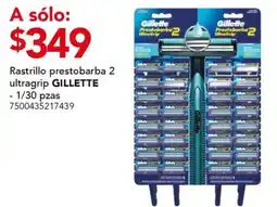 City Club Gillette rastrillo prestobarba 2 ultragrip oferta