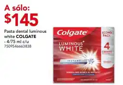 City Club Colgate pasta dental luminous white oferta