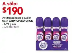 City Club Lady Speed Stick oferta
