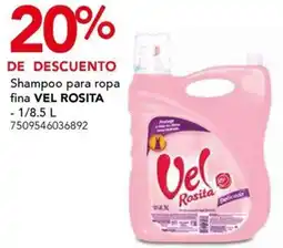 City Club Vel Rosita shampoo para ropa fina oferta