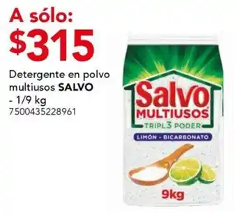 City Club Salvo detergente en polvo multiusos oferta