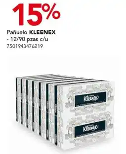 City Club Kleenex pañuelo oferta