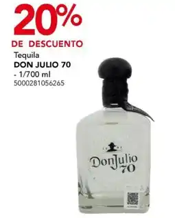 City Club Don Julio tequila oferta