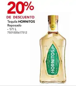 City Club Hornitos reposado tequila oferta