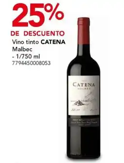 City Club Catena Malbec vino tinto oferta