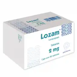 Farmacias YZA Lozam 2Mg 80 Tabs oferta