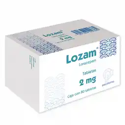 Farmacias YZA Lozam 2Mg 80 Tabs oferta