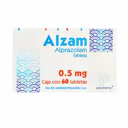 Farmacias YZA Alzam 0.5Mg 60 Tabs oferta
