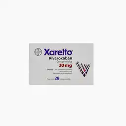 Farmacias YZA Xarelto 20mg 28 comp oferta