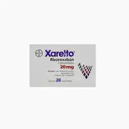 Farmacias YZA Xarelto 20mg 28 comp oferta