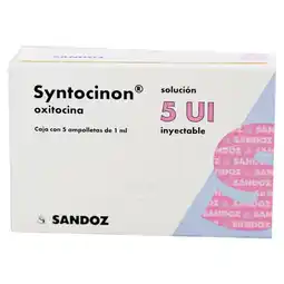 Farmacias YZA Syntocinon 5Ui 5 Amp X 1Ml oferta