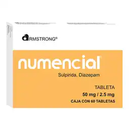 Farmacias YZA Numencial 50Mg/2.5Mg 60 Comp oferta