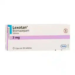 Farmacias YZA Lexotan 3Mg 30 Tabs oferta
