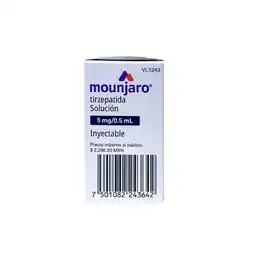 Farmacias YZA Mounjaro Tirzepatide 5Mg 0.5Ml oferta