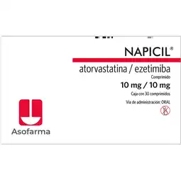 Farmacias YZA Napicil 10Mg/10Mg 30 Comp oferta