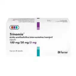 Farmacias YZA Trinomia 100/20/5 Mg 28 Caps oferta