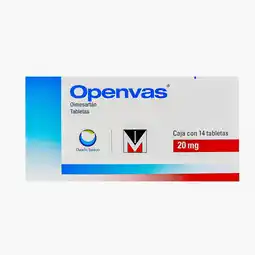 Farmacias YZA Openvas 20Mg 14 Tabs oferta