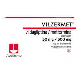 Farmacias YZA VILZERMET 50MG/500MG 30 COMPRIMIDOS oferta