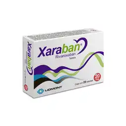 Farmacias YZA XARABAN 20MG 28 TABS oferta